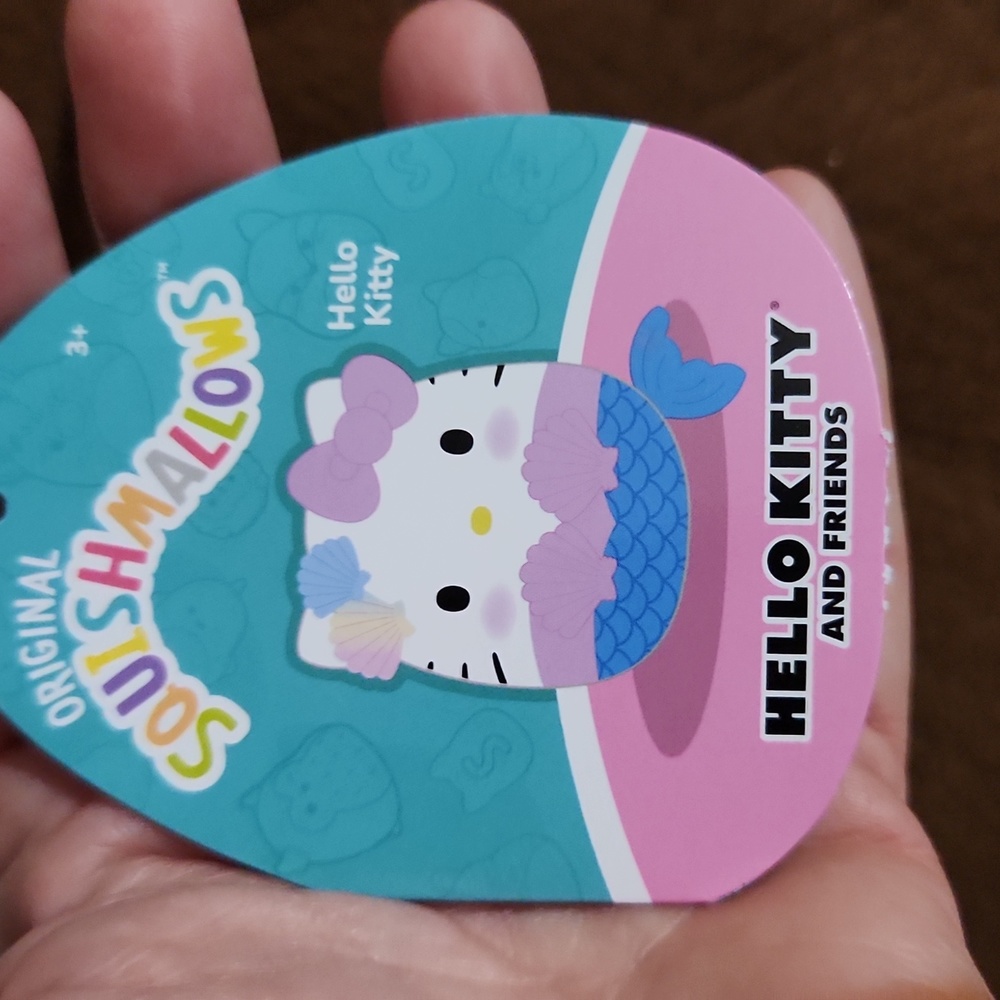 NWT Hello Kitty Mermaid 🧜♀️ Squishmallows Kellytoy - Picture 3 of 5